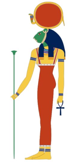 Sekhmet with lioness head on woman's body (Wiki)