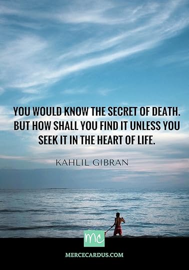 Kahlil Gibran on death
