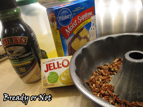 Bready or Not: Baileys Irish Coffee Creamer Bundt Cake