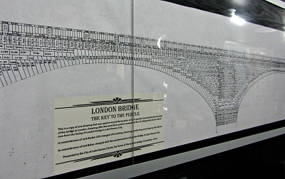 Author Carol Cox - London Bridge schematic