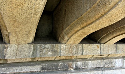Author Carol Cox - London Bridge stone