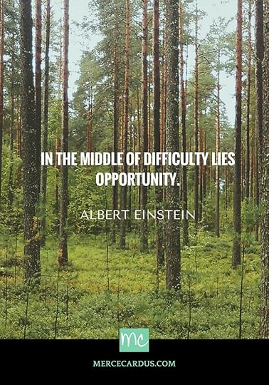 Albert Einstein on opportunities