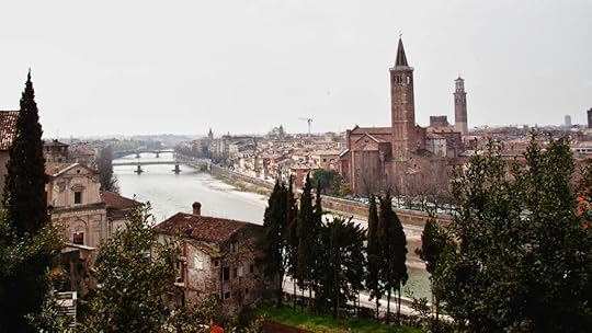 The view of Verona from Il Teatro Romano