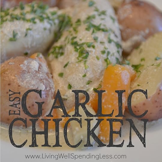 Easy Garlic Chicken Square