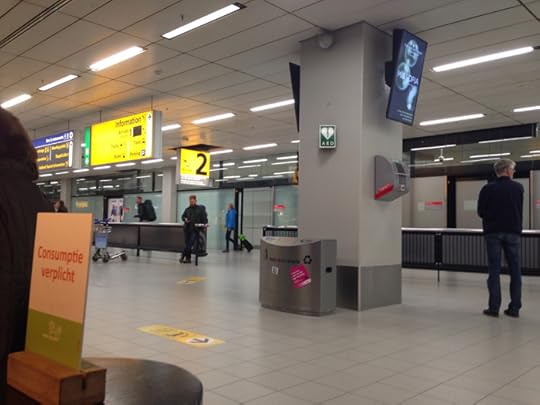 Airport waiting.