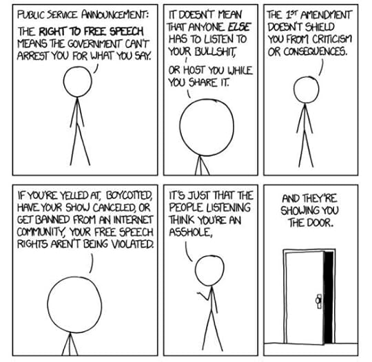 1st amendment consequences