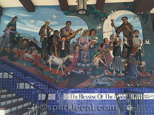 Blessing of the Animals painting by Olvera Street