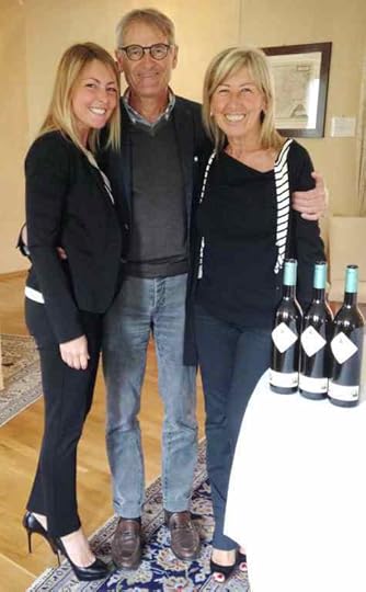 Proprietors of Marchesi di Barolo, Ernesto and Anna Abbona with daughter Valentina.