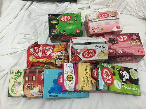 Japanese kitkats