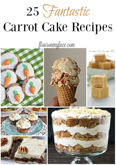 25 Fantastic Carrot Cakes recipes perfect for your Easter celebration via flouronmyface.com