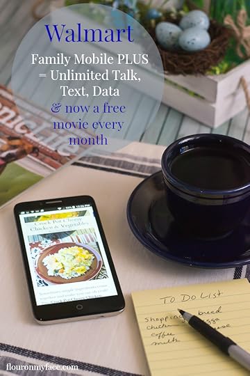 Walmart Family Mobile PLUS new deal via flouronmyface.com #ad