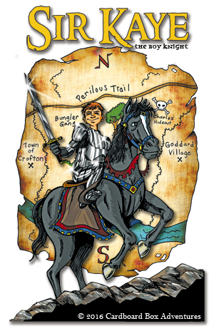Sir Kaye on horse