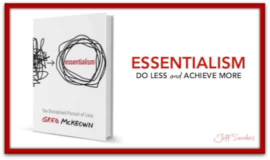 Essentialism by Greg McKeown