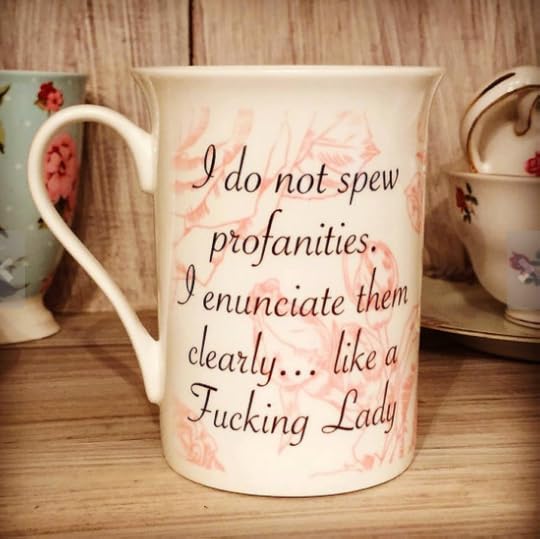 This fun cup is from Holy Flaps over at Etsy. 