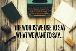 Typewriter Table Words Blogsize