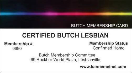 butch card