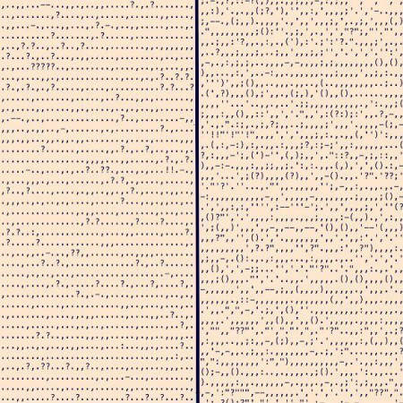 Punctuation in (left)