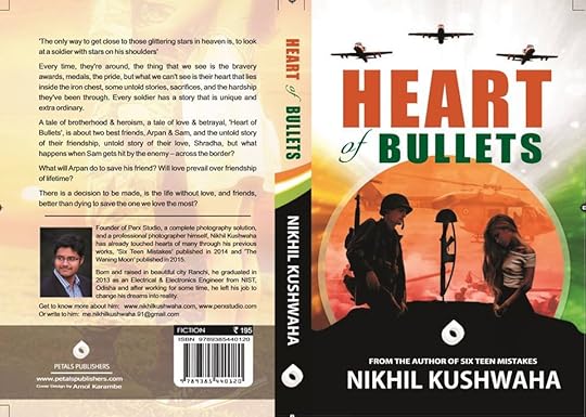 (Book cover of Heart of Bullets | © Amazon)