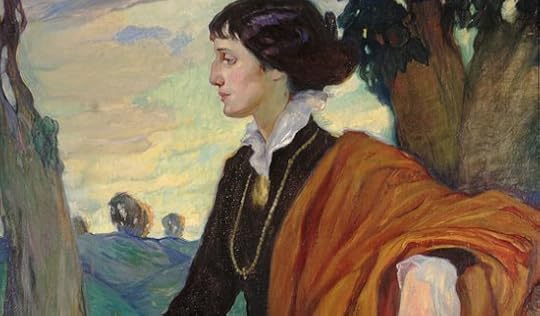 Anna Akhmatova by Olga Della-Vos-Kardovskaia, 1914 © State Tretyakov Gallery, Moscow