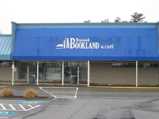 The late, great Bookland Store sits vacant at Cook's Corner, in Brunswick.