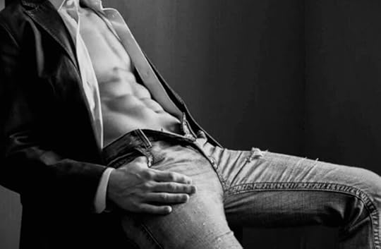 jacket and jeans and that torso