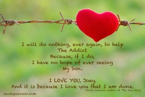 red heart and barbed wire. Love