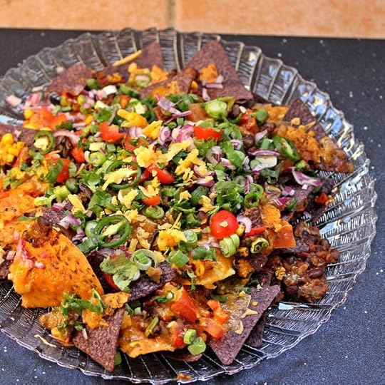 Masala Blackbean Nachos