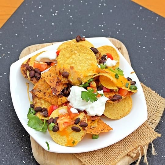 Black Bean Nachos