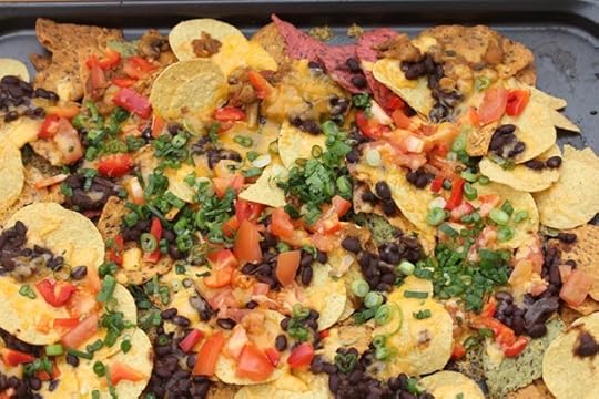 Masala Blackbean Nachos
