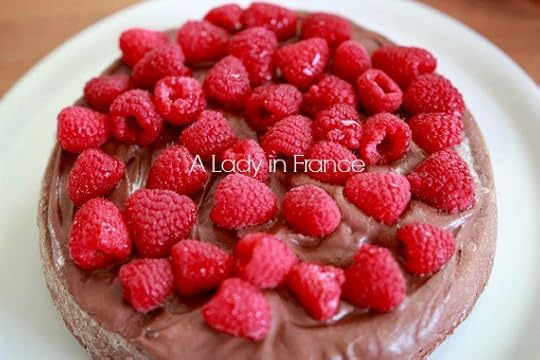 gluten-free vegan chocolate raspberry cake