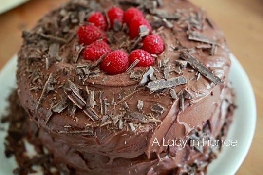 gluten-free vegan chocolate raspberry cake