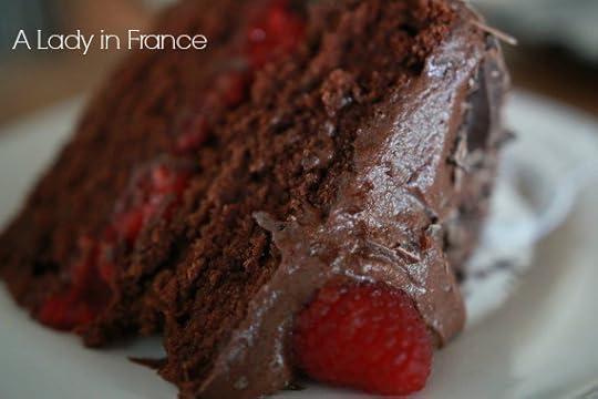 gluten-free vegan chocolate raspberry cake