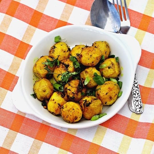 Turmeric and Thyme Potatoes