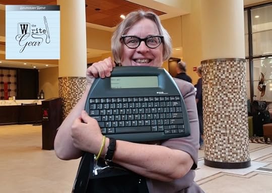 Alphasmart and Jennifer Stevenson 