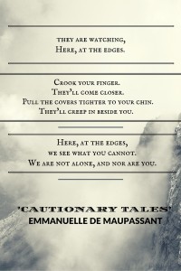 quote from cautionary tales Emmanuelle de Maupassant erotic fiction literature