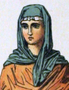 Anglo-Saxon woman of rank