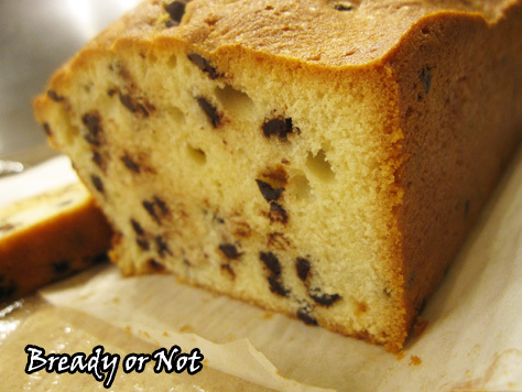 Bready or Not: Baileys Chocolate Chip Pound Cake 