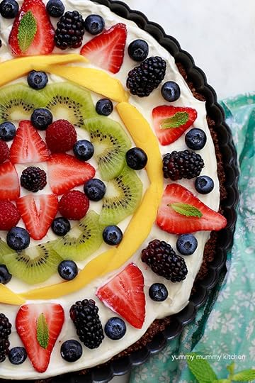 breakfast fruit tart