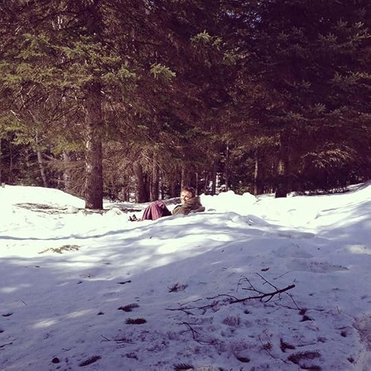 C dans sa neige #snow #laurentides