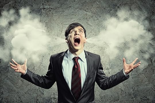 frustrated business man