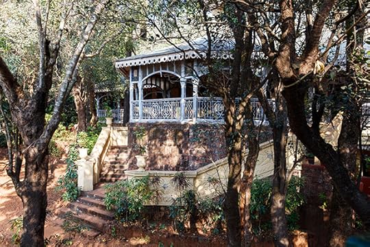 INDIA. Matheran. Verandah in the forest. 2016.