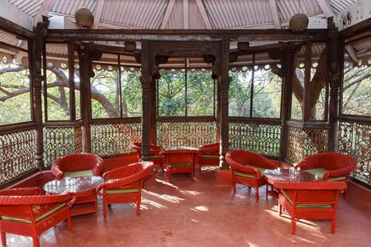 INDIA. Matheran. Verandah in the forest. 2016.