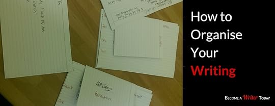organise writing