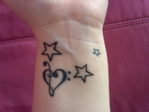 Girls Tattoo On Wrist