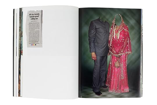 Spread from Will Pinckers's photobook Will They Sing Like Raindrops or Leave Me Thirsty, 2014