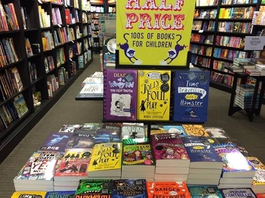 Waterstones Covent Garden display