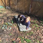 Tracy Shawn and Her Dog