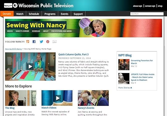 Watch Nancy Zieman on Sewing With Nancy