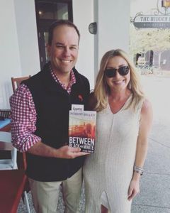 With my friend, Christy Clark McDonald at The Hidden Lantern