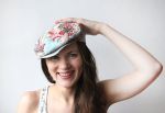 floral cap girl